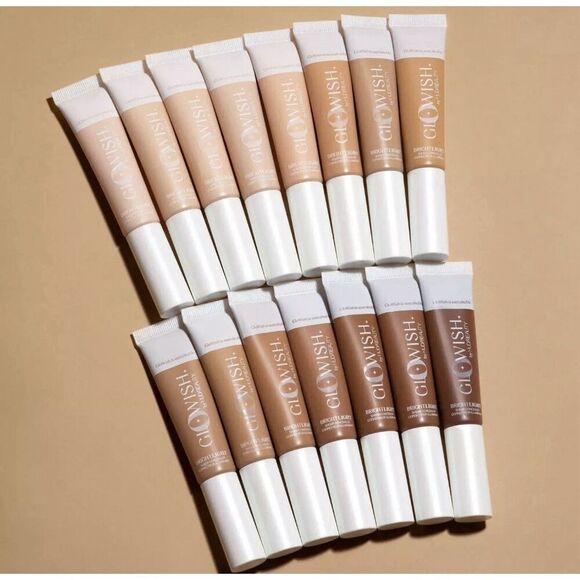 GloWish 02 By HUDA BEAUTY Bright Light Sheer Concealer 02 Fair Light 0.35oz - Picture 10 of 12